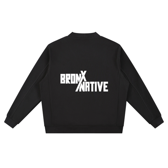 BronXNative Essential Heavyweight Sweat Cardigan