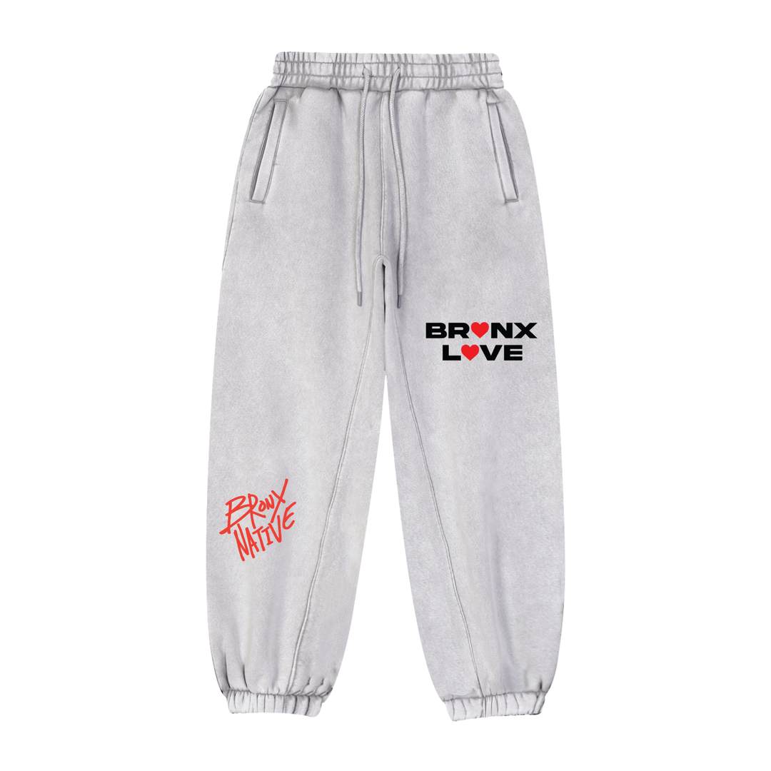 Bronx Love Fleeced Jogger Sweatpants