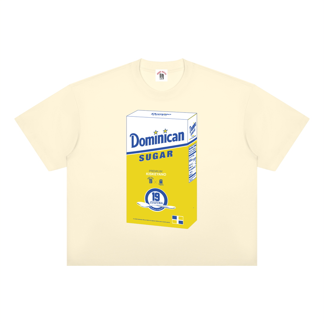 Dominican Sugar Unisex Boxy Drop Shoulder T-Shirt