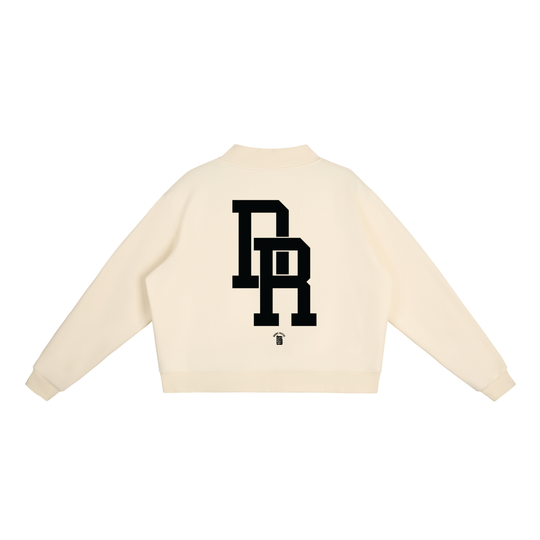 Dominican Republic Essential Fleece Mock-Neck Crew Sweatshirt