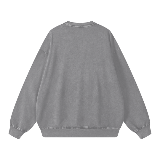 The Boogie Down BX Snow Washed Oversized Sweatshirt