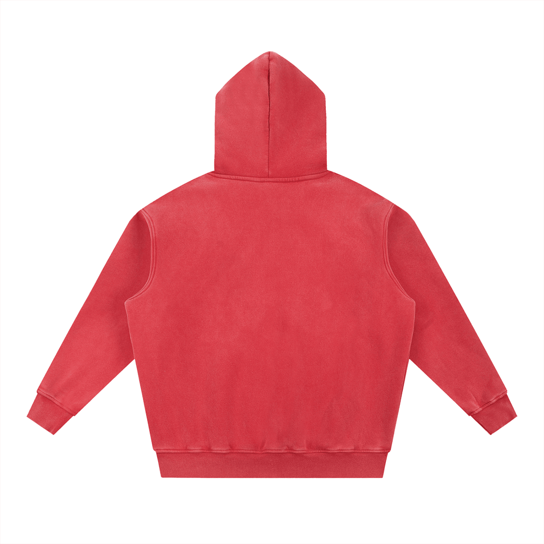 BRONX Snow Wash Fleece Oversize Hoodie by Bronx Native for New York summer