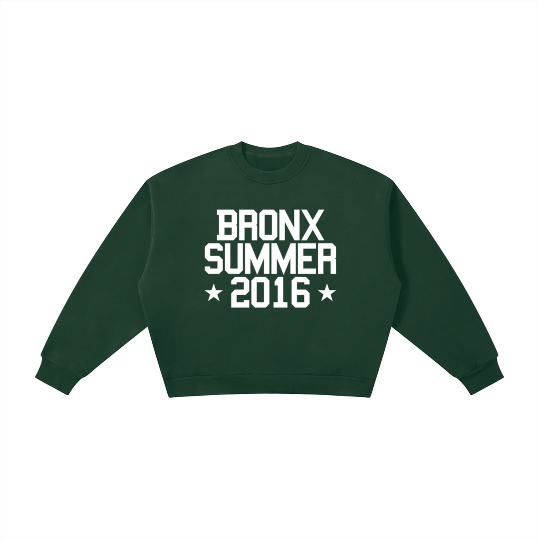Bronx Summer Boxy Fleece Crewneck by Bronx Native — Summer Collection product image