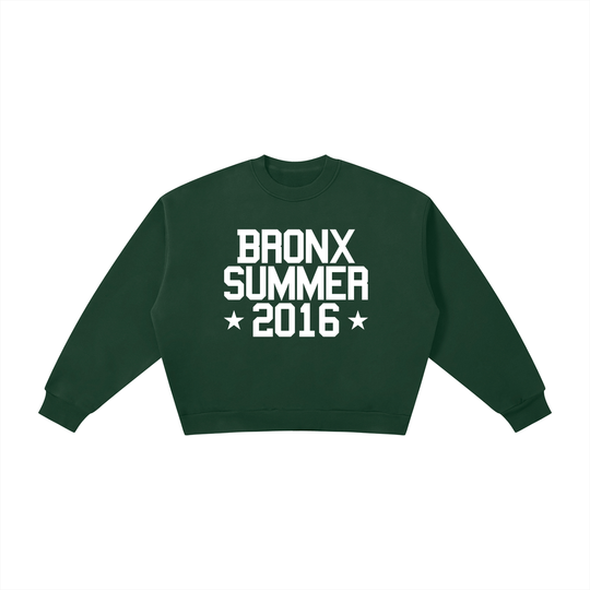 Bronx Summer Boxy Fleece Crewneck by Bronx Native — Summer Collection product image