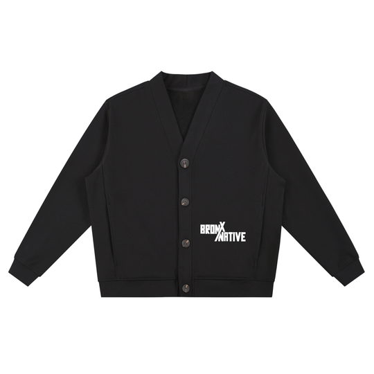 BronXNative Essential Heavyweight Sweat Cardigan