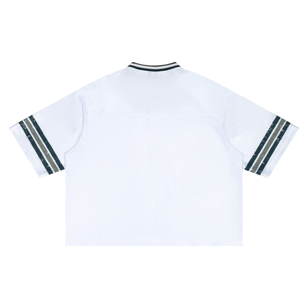 BX x BK 30th Anniversary Boxy Striped Jersey by Bronx Native — BX x BK 30th Anniversary Stadium Series product image