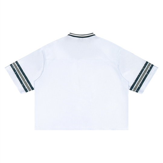 BX x BK 30th Anniversary Boxy Striped Jersey by Bronx Native — BX x BK 30th Anniversary Stadium Series product image