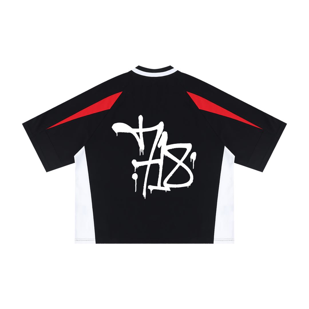 Bronx Soccer Club Lim. Ed. Oversized Color Block V-Neck T-Shirt product image 2 of 2 by Bronx Native