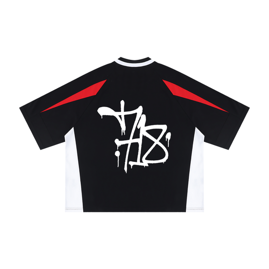 Bronx Soccer Club Lim. Ed. Oversized Color Block V-Neck T-Shirt product image 2 of 2 by Bronx Native