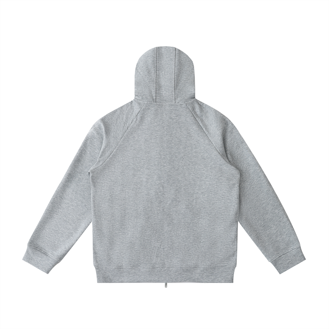 The BRONX Heavyweight Raglan Sleeve Zip Hoodie