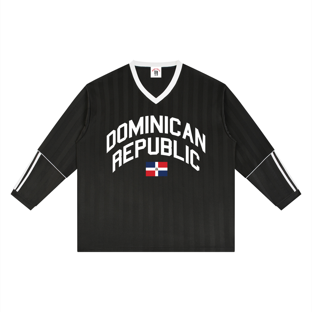 Unisex Striped Soccer Jersey