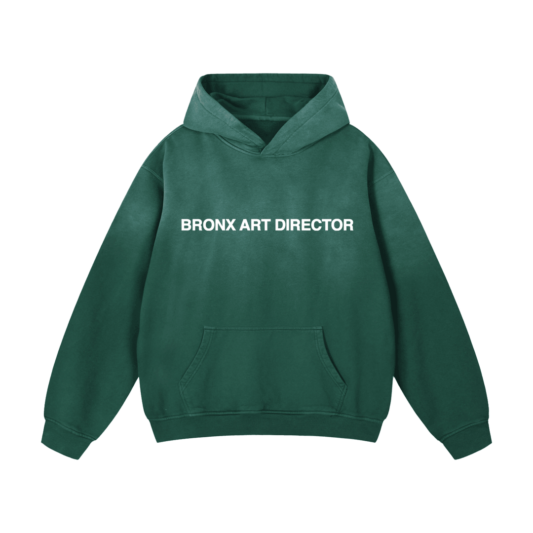 Bronx Art Director Heavyweight Sunfade Oversized Hoodie by Bronx Native for New York summer