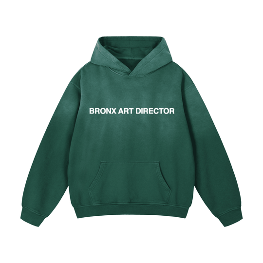 Bronx Art Director Heavyweight Sunfade Oversized Hoodie by Bronx Native for New York summer