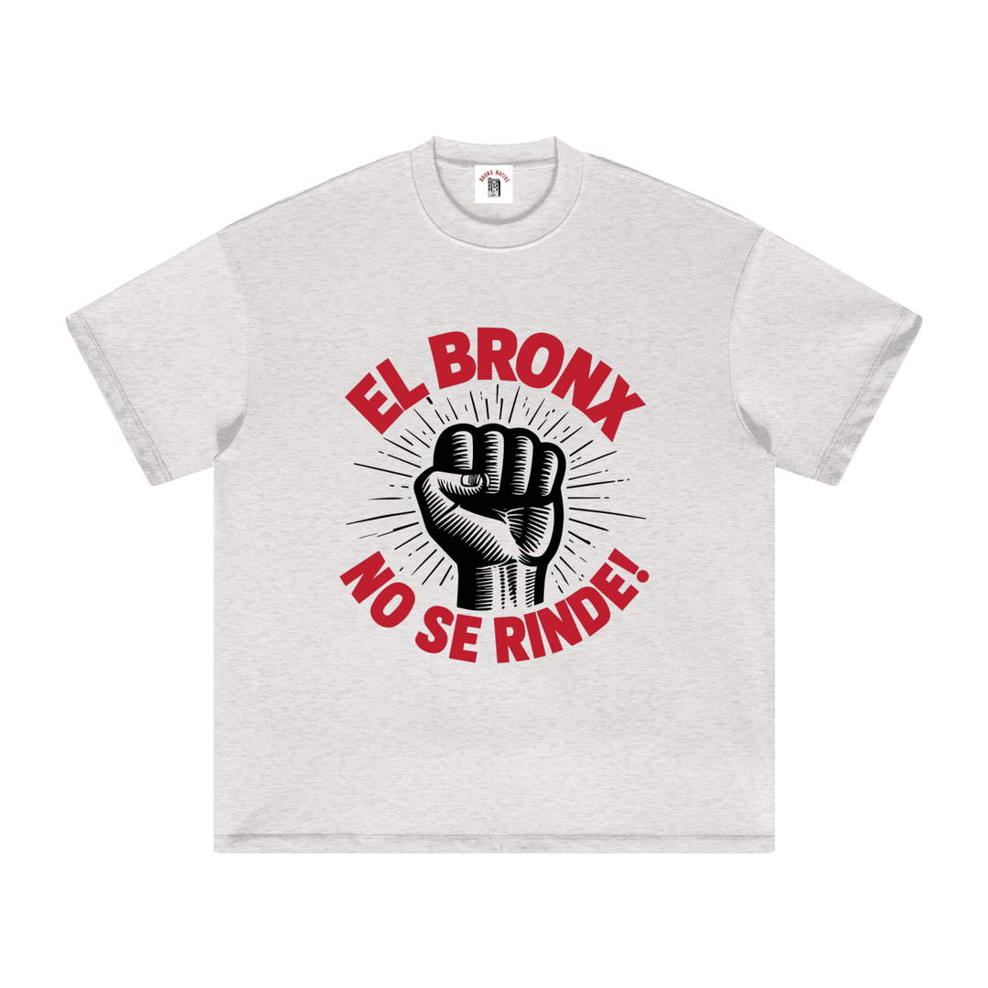 El Bronx No Se Rinde! Heavyweight Earth Tone T-Shirt by Bronx Native