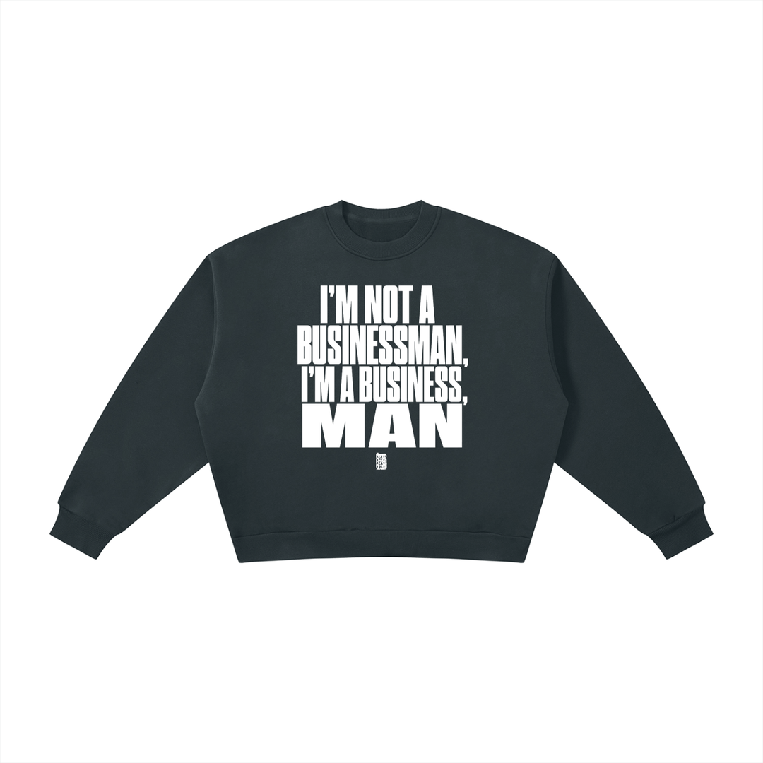 BX x BK 30th Anniversary Boxy Fleece Crewneck by Bronx Native — BX x BK 30th Anniversary Stadium Series product image