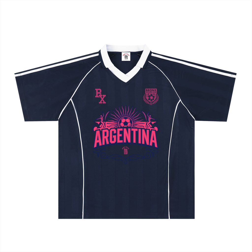 Argentina Color Pop Soccer Jersey | Bronx Native – Bronx Native Shop