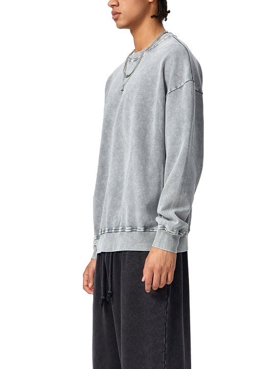 Have a Bronx Day Snow Washed Oversized Sweatshirt