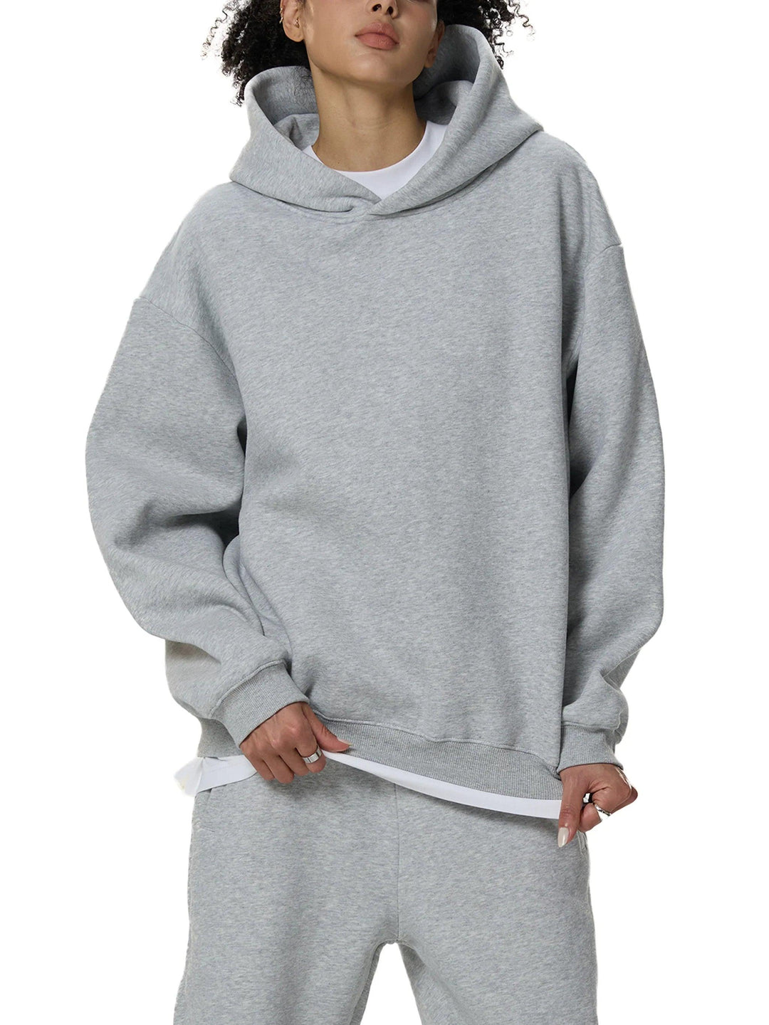 X Bronx Poder del Pueblo Fleeced Boxy Hoodie