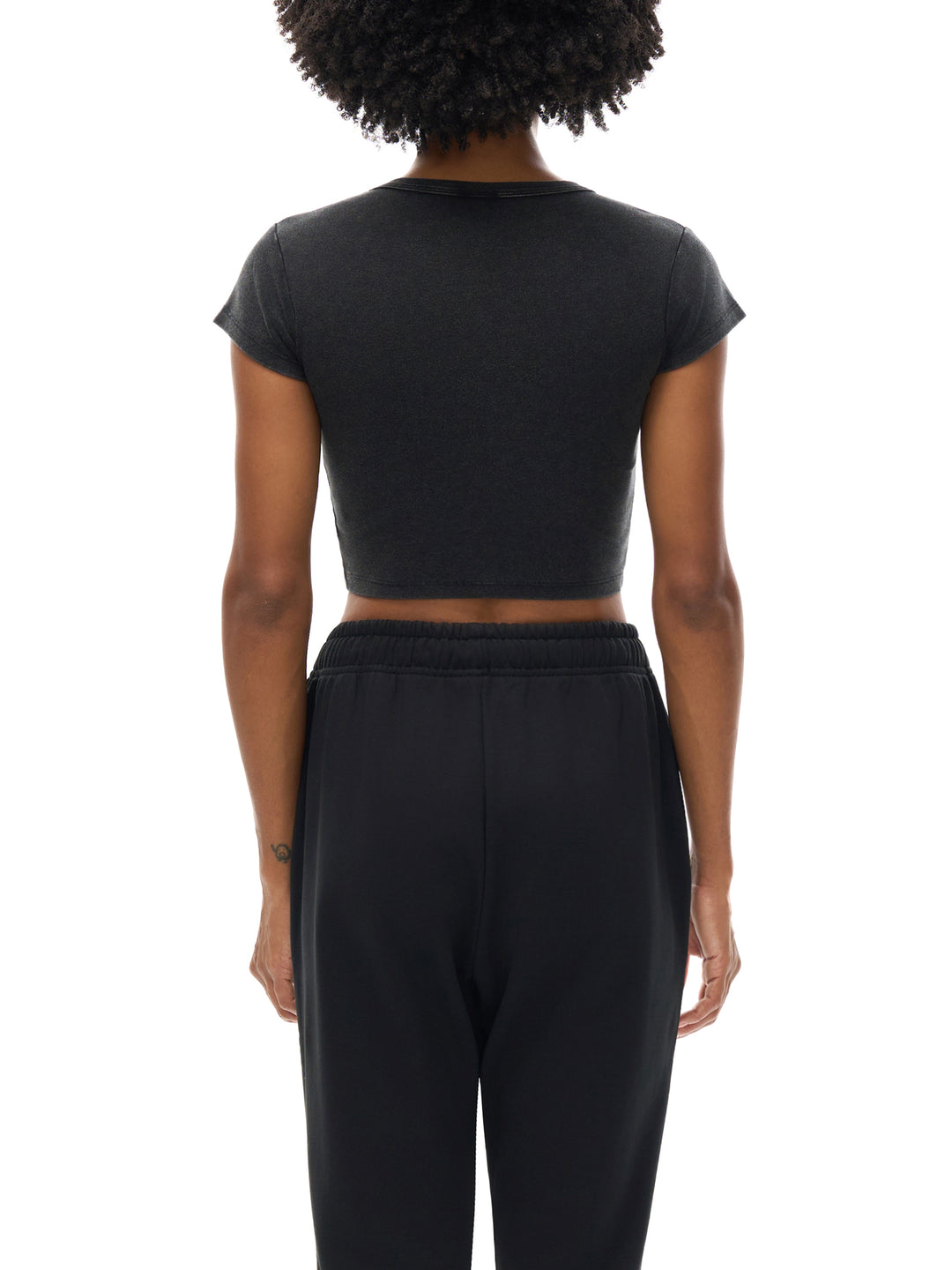 The BR💜NX Be Kind Women's Snow Washed Crop Top