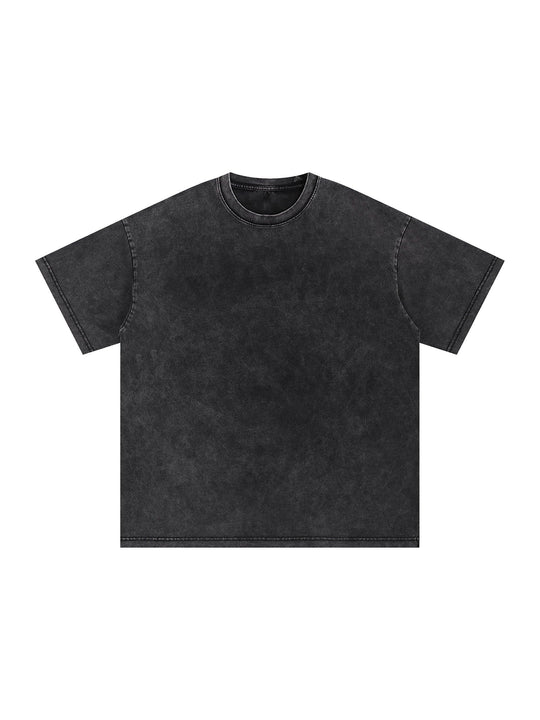 Bronx Native Snow Washed Oversized Cotton T-Shirt by Bronx Native