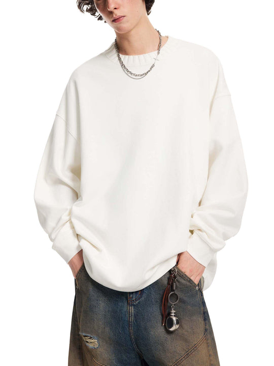 Bronx Rose Knitted Round Neck Oversize Sweatshirt by Bronx Native for New York summer