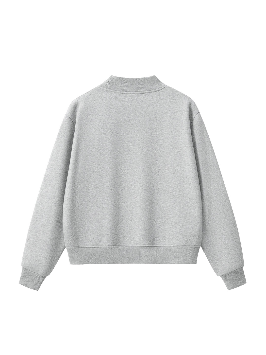 BX Community Womens Essential Fleece Mock-Neck Crew Sweatshirt