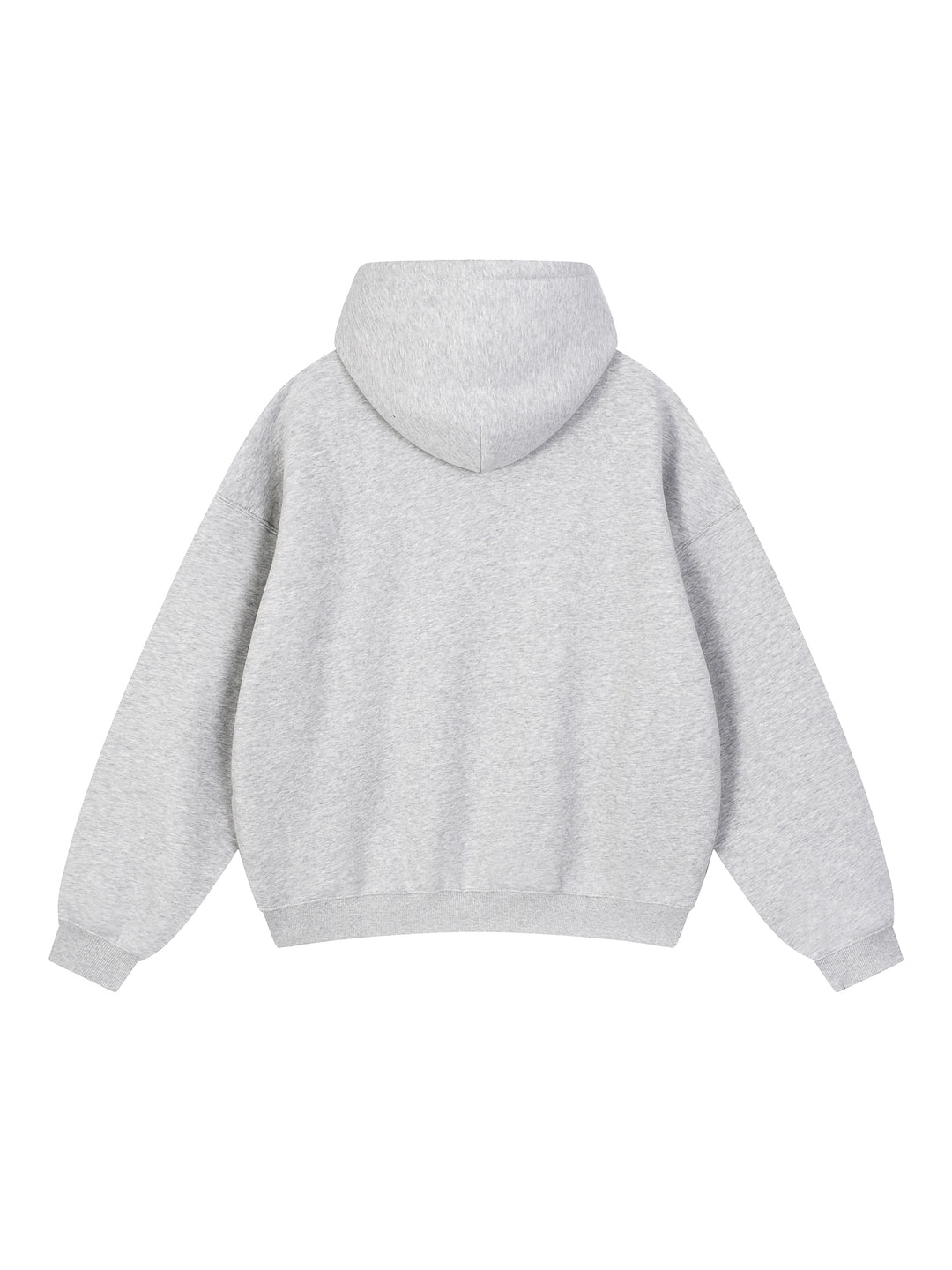 Quarter Ice Essential Oversized Fleece Boxy Hoodie