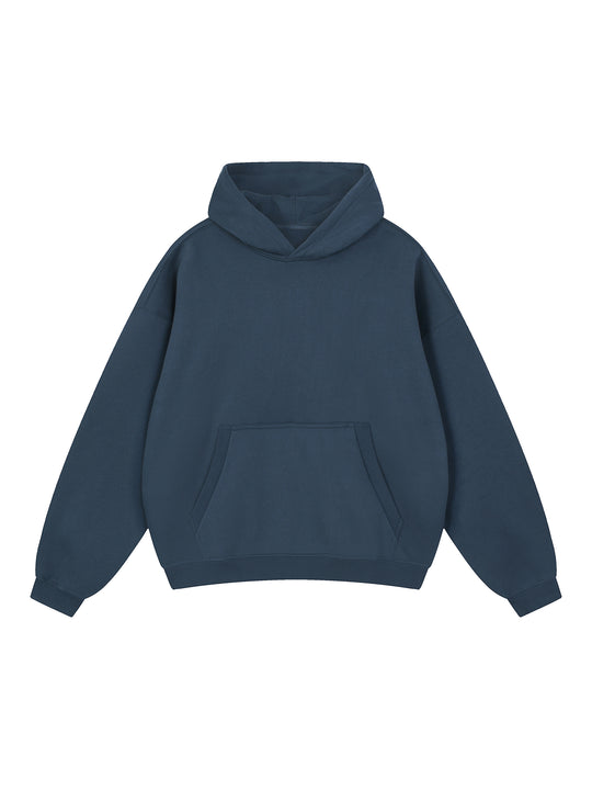 Essential Oversized Boxy Fit Fleece Hoodie