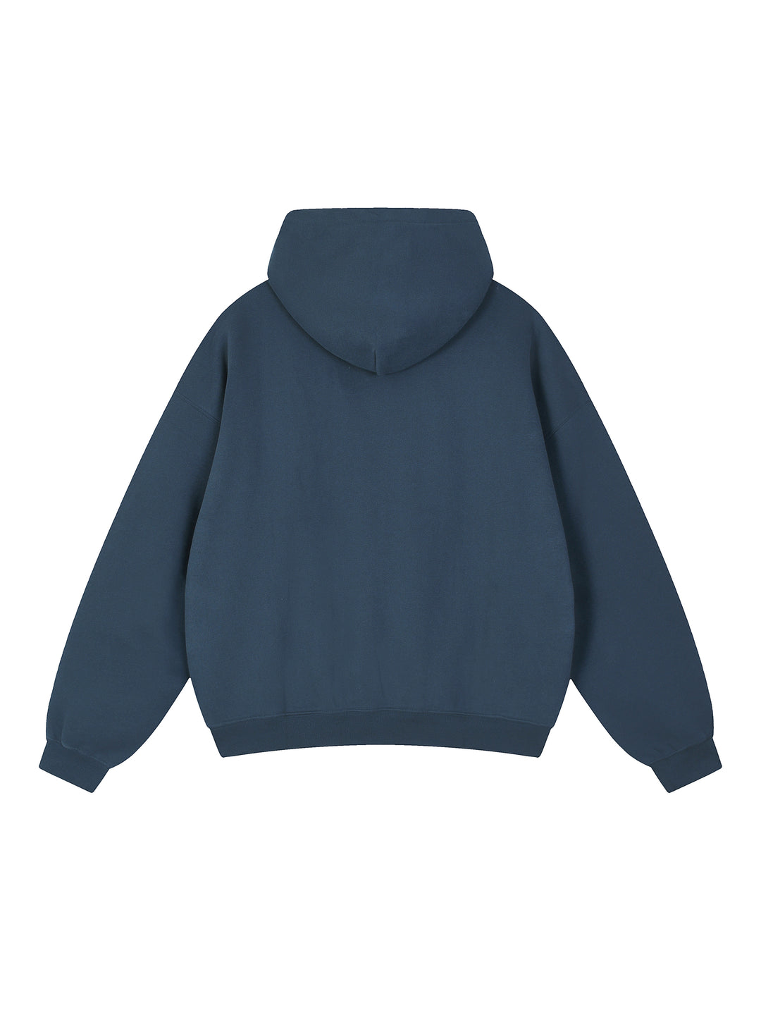 EL BRONX Essential Oversized Boxy Fit Fleece Hoodie