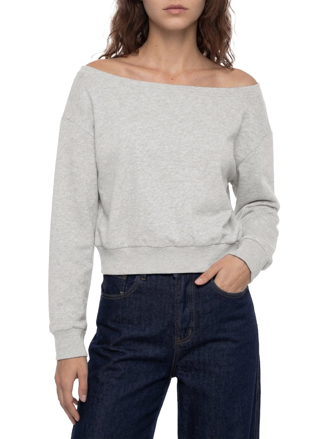 Bronx Basketball 2026 Playoff Edition Women's Off-Shoulder Sweatshirt by Bronx Native