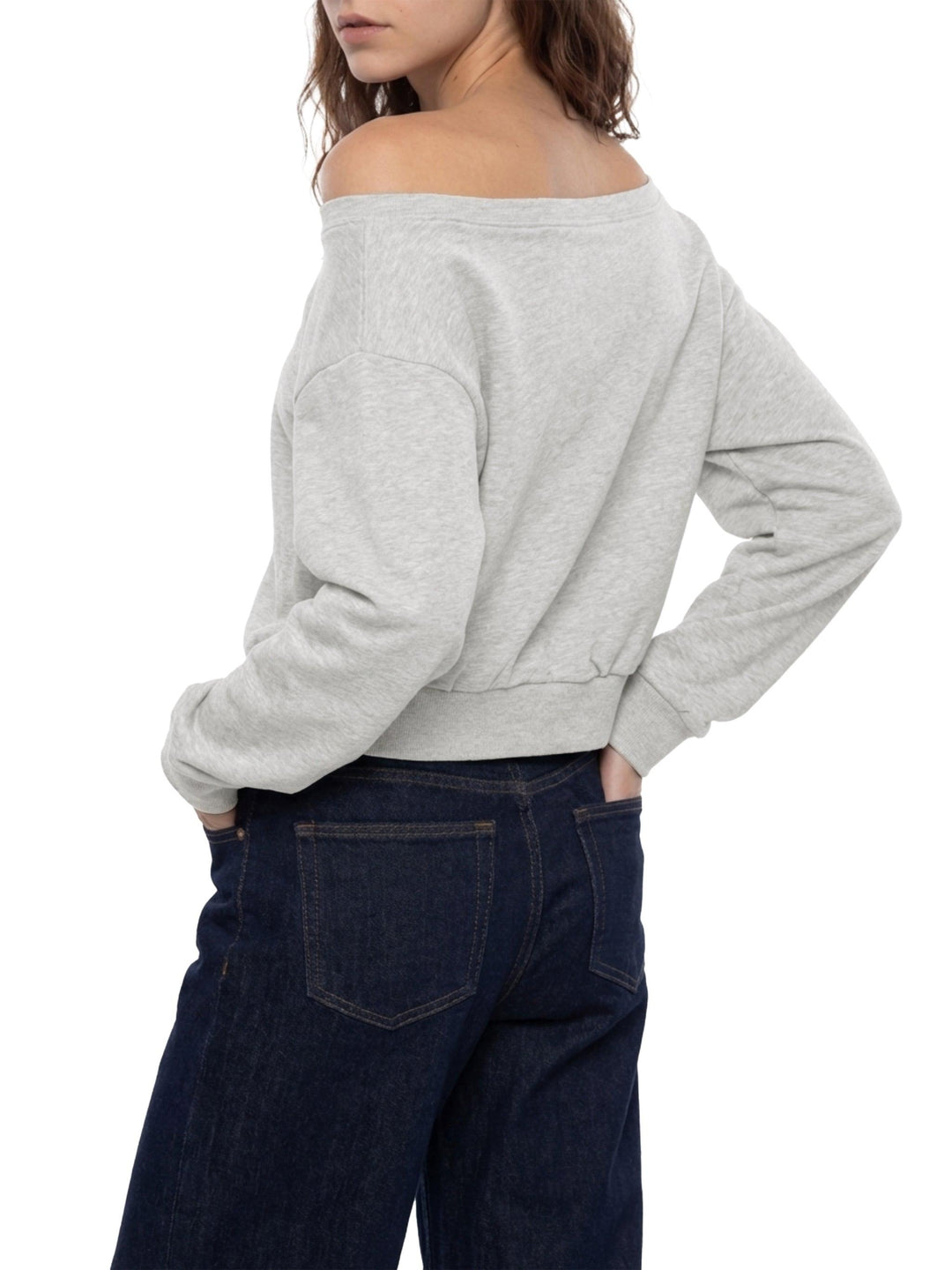 Bronx Basketball 2026 Playoff Edition Women's Off-Shoulder Sweatshirt by Bronx Native