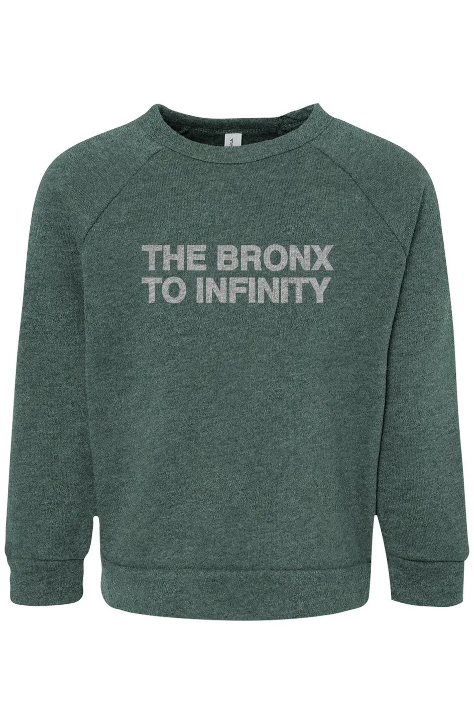 The Bronx to Infinity Toddler Raglan Sweatshirt