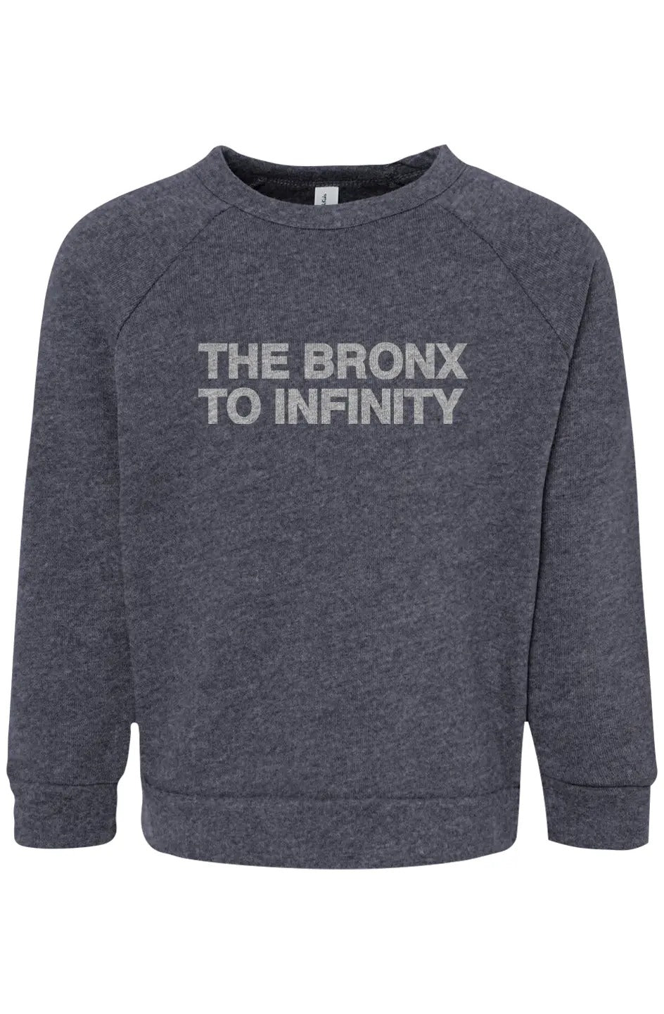 The Bronx to Infinity Toddler Raglan Sweatshirt