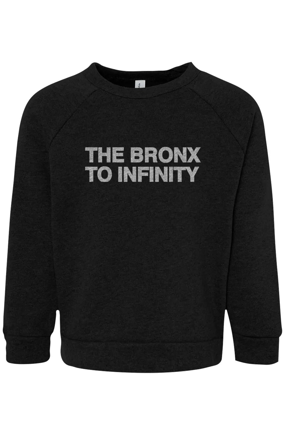 The Bronx to Infinity Toddler Raglan Sweatshirt