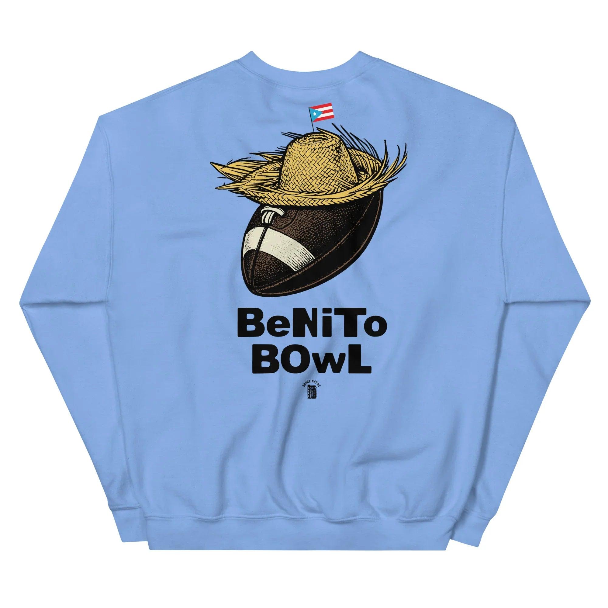 Benito Bowl Crewneck Sweater (Black) | Bronx Native – Bronx Native