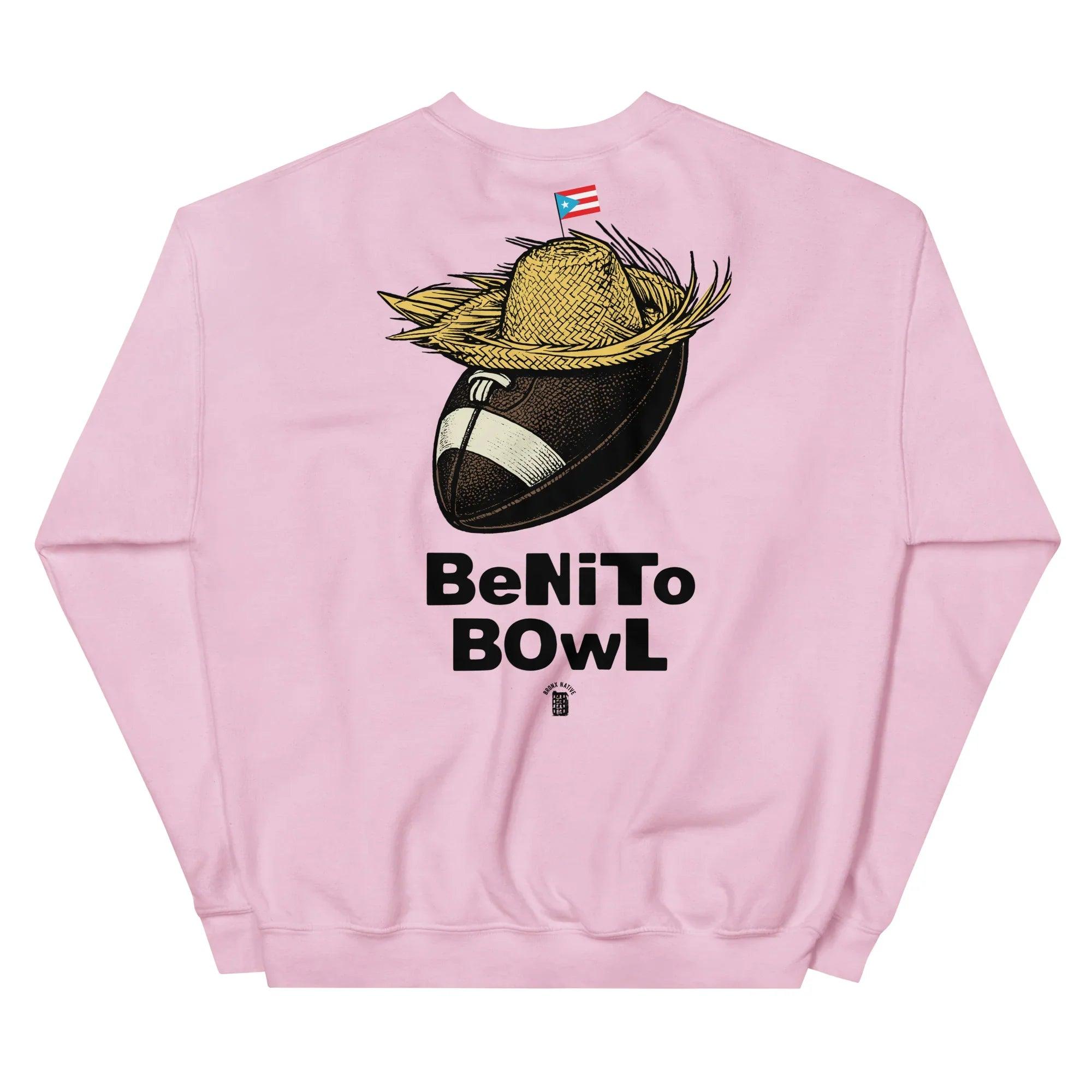 Benito Bowl Crewneck Sweater (Black) | Bronx Native – Bronx Native