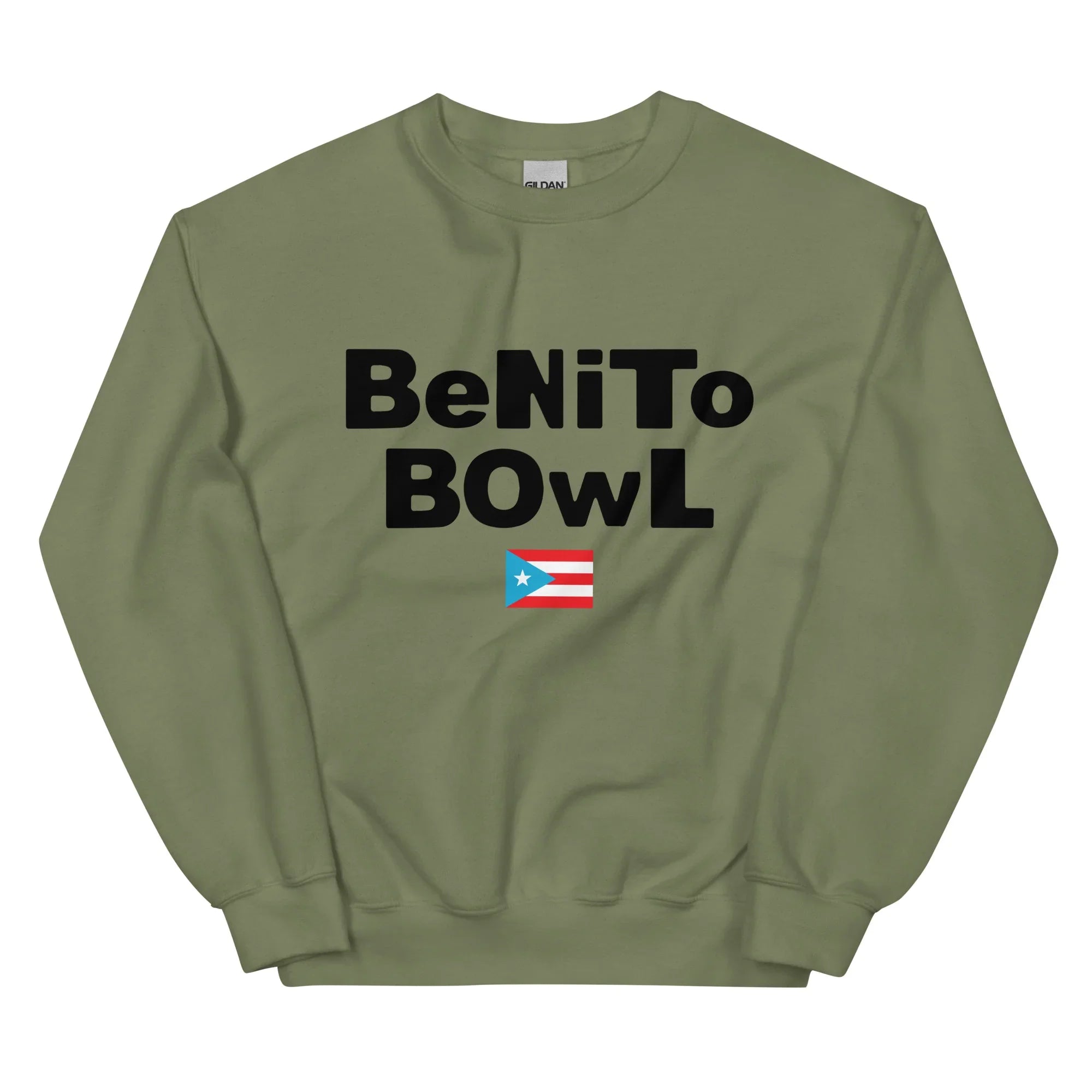 Benito Bowl Crewneck Sweater (Black) – Bronx Native Shop