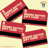 Bronx Native Gift Card