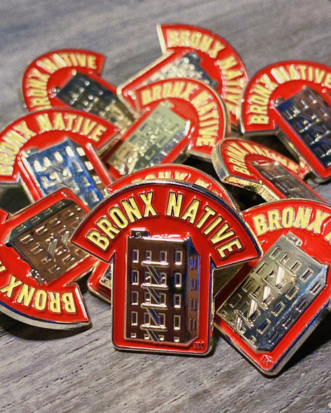 Bronx Native Logo Pin