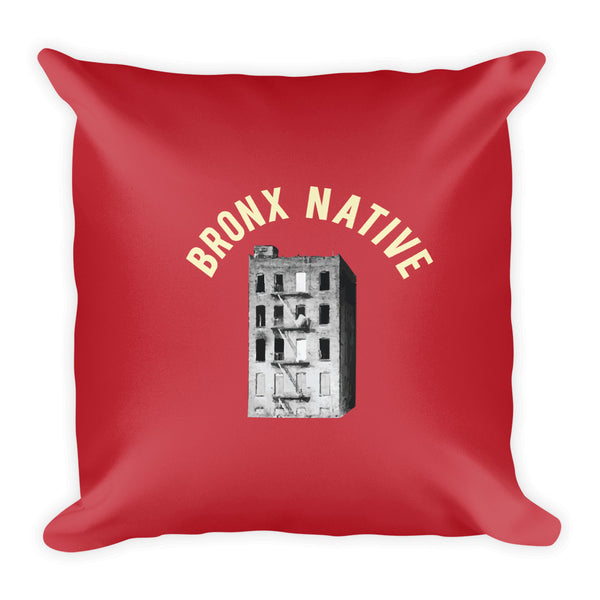 Bronx Native Logo Pillow