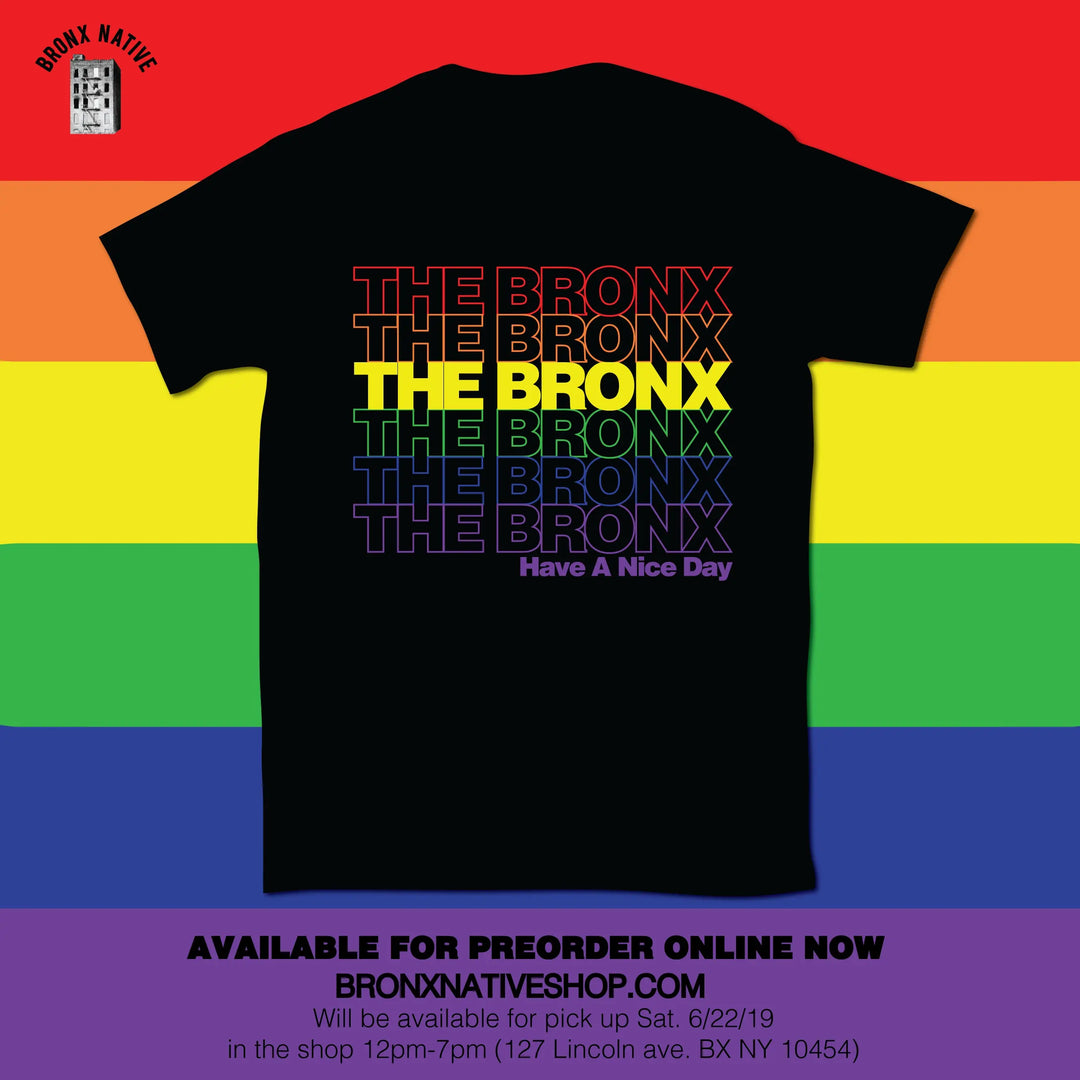 The Bronx Pride Tee Bronx Native Shop