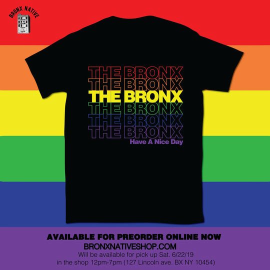 The Bronx Pride Tee Bronx Native Shop